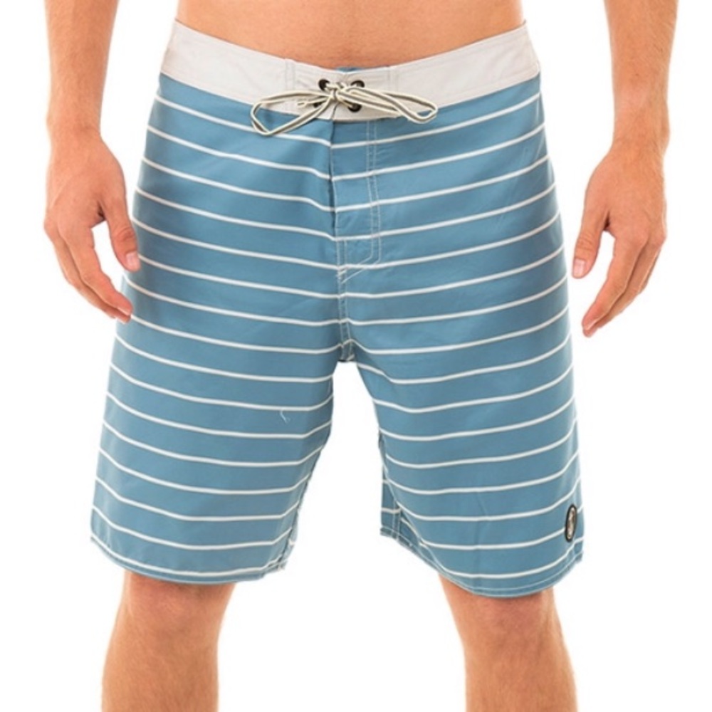 *Captain Fin Time Warp Boardshort in Blue*